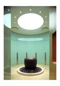 Aménagement de l'espace lounge pour Qantas British Airway, Aéroport Changi à Singapour, by Luc Simon & Axel Kraus.