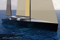 Les grands voiliers monocoques de plus de 100 pieds : l'Arkona 120' par Luc Simon, architecte et designer naval, constructeur de bateau.