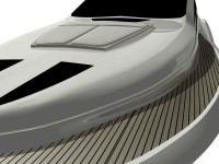 le Montara 68’ monocoque moteur : beauté, confort, efficacité et sécurité. par le cabinet d'architecture navale Galiléo Yacht Simon.