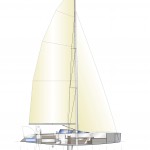 Arkona Mono Voile 46-Coupe longi d'aménagement