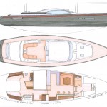 Kéréon 55' monocoque voile par Luc Simon architecte naval & designer