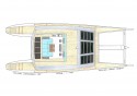 Arkona 130': un catamaran voile high tech, design Galileo Yacht Simon - construction chantier naval de Kénitra (Maroc).