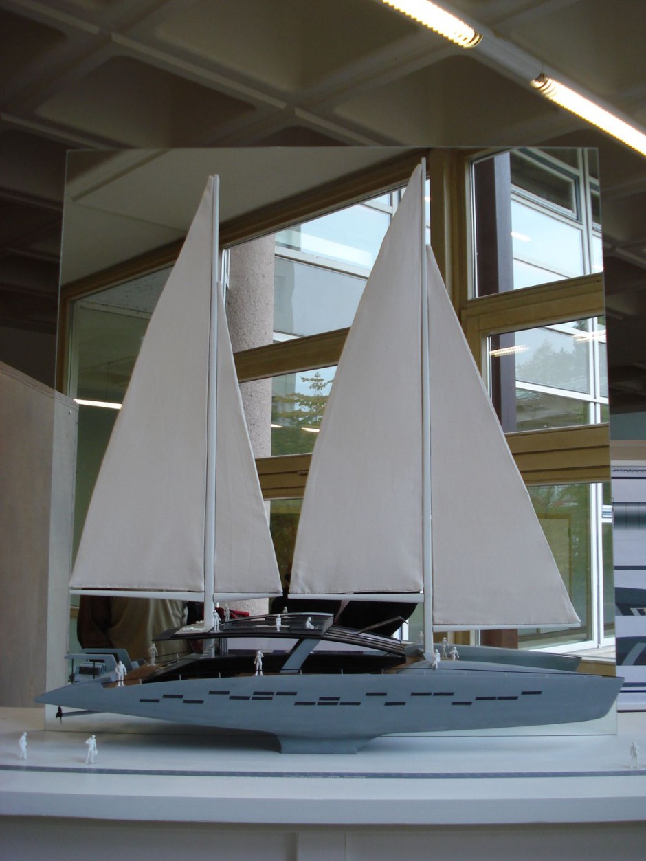 Arkona 140': un catamaran voile high tech, design Galileo Yacht Simon - construction chantier naval de Kénitra (Maroc).