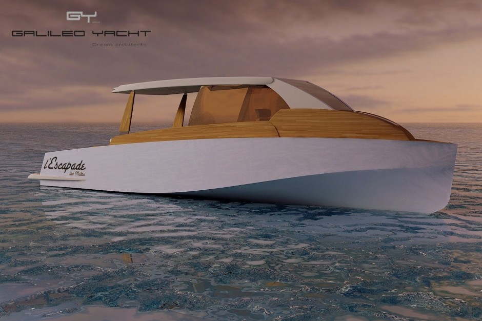 Arkona 38' Taxi Noumea mono moteur - architecture navale et design Galileo Yacht Simon