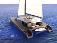 Arkona 59' multicoque catamaran voile par Luc Simon, architecte et designer naval