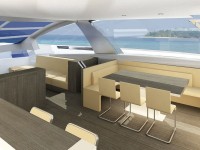 L'Arkona Sail Cat 67’ un yacht de luxe, catamaran en construction au chantier naval de Kénitra (Maroc). Design Luc Simon.