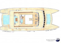 Le catamaran Arkona105', multicoque moteur par Luc Simon architecte naval & designer