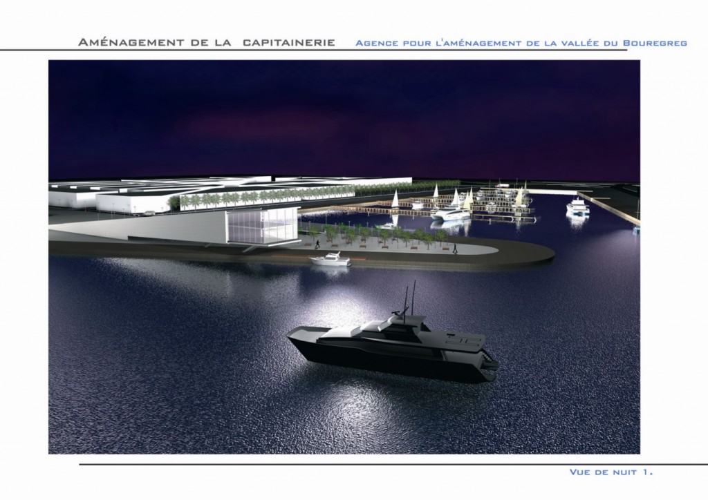 Capitainerie de la marina du Bouregreg Luc Simon