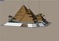 Projet pour une clinique en forme de pyramide à Dubai - Luc Simon, designer