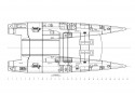 Le Galiléo 75' Voyager, catamaran moteur ,par Luc Simon, architecte et designer naval.