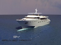 le yacht Kéréon 110 est destiné à la croisière. Sa carène Wave Percing lui permet d’affronter toutes les conditions de mer dans un confort étonnant.