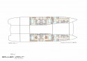 Le Montara 111' catamaran, multicoque moteur, concept Luc Simon architecte naval