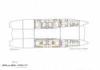 Le Montara 111' catamaran, multicoque moteur, concept Luc Simon architecte naval