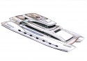 Montara 120' cata moteur, yacht multicoque de plus de 100 pieds. Conception Luc Simon architecte naval & designer.