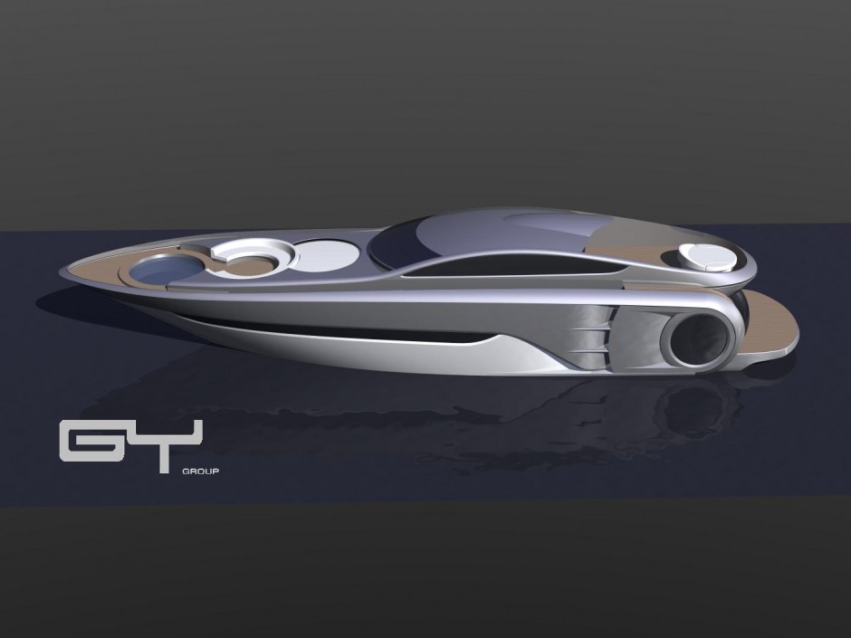 Le Montara 68', bateau futuriste, yacht design par les architectes navals Simon, Dodelande & Laraki