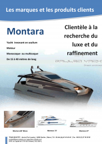 Presentation Montara yacht - Luc Simon, Genève