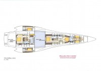 Le Montara 132' trimaran rapide par Luc Simon et Gilles Vaton