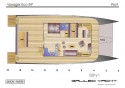 Voyager 59' Ecova bateau multicoque moteur par Luc Simon architecte naval & designer