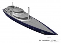Galiléo Yacht monocoque Voile 80 pieds par Luc Simon architecte naval & designer